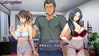 Hiroto 7 wife's voice from the wall with couple's licking and creampie