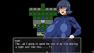 check out this hentai game where space suits are too tight for her huge tits and butt
