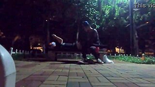 Fui Correr No Parque, Encontrei Muleque Pauzudo E Fudemos Na Pracinha