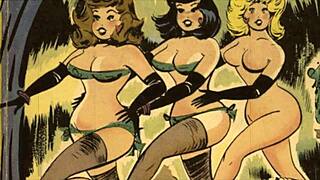 i explore vintage erotic drawings from retro anime hentai cartoons