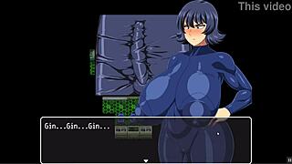 check out this hentai game where space suits are too tight for her huge tits and butt