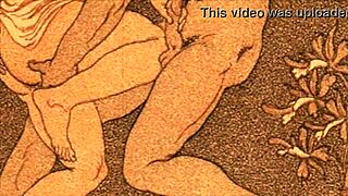 i explore vintage erotic drawings from retro anime hentai cartoons