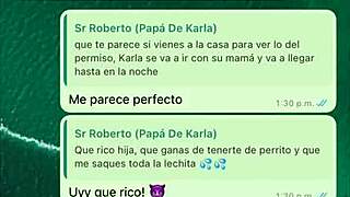 Hot Whatsapp Chat With Best Friend's Stepdad Leads To Fucking - Tara Rico