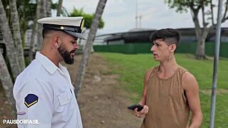 Captain pounds twink's big ass intensely