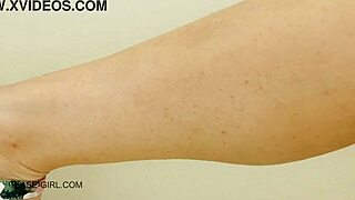 Super cute blonde teen 18+ has huge orgasm on sofa 😘