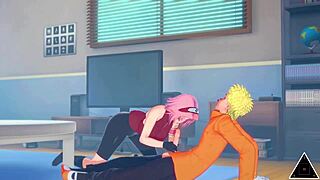 Koikatsu Sakura Naruto have intense uncensored sex