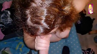 amateur wife gives blowjob and handjob