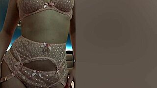 passionate milf fondles wet pussy on camera