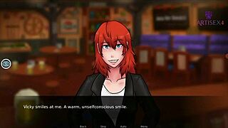 Futadom world 2: A male gets gang banged by futanari in a club