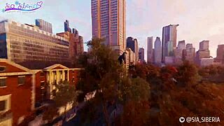 Sia Siberia in Spider-man costume for blowjob?