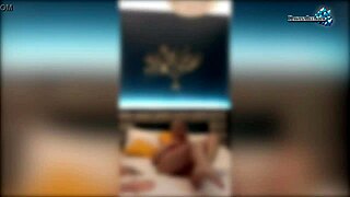 passionate milf fondles wet pussy on camera