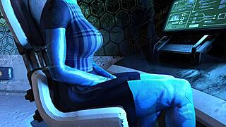 Projekt Passion Cyberpunk Alien Masturbates in Cockpit.