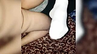 Petite Latina teen gets fucked on her first try