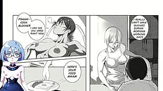 Futa and straight girl duo go wild in animated hentai