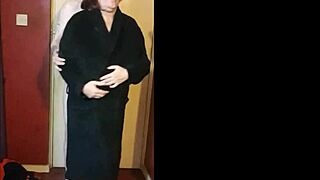 shy amateur couple starts with blowjob leading to creampie