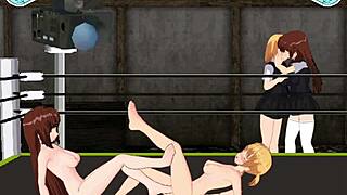 Princess Nina battles Karin in fierce ring catfight