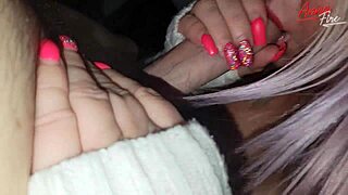 Stepmom and stepson indulge in kinky high heels play