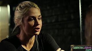 Military Mistress Licks Prisoner’s Wet Pussy Hard.