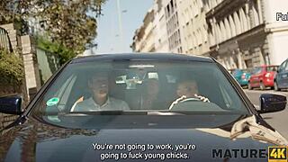 mature4k brings vengeful vibes with a seductive european brunette affair.