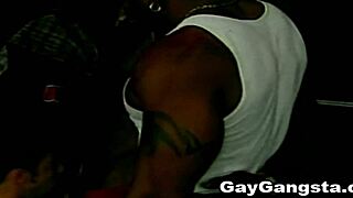 Interracial Gays Group Sex in Gym with Young Handjob