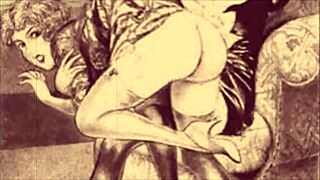 Vintage Erotic Illustration