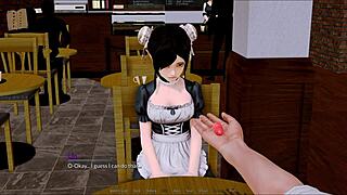 Harem hotel game scene 90