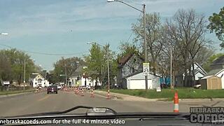 Hot 18yo Heather Gets Naughty in Public Cedar Rapids