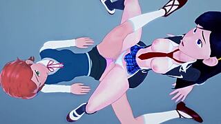 Violet parr engages in threesome competition