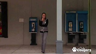 Jaclyn Fox Fills Her Perfect Pussy With Random Dick!