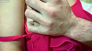 I nibble Zlata's nipples