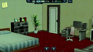 Harem hotel game scene 90