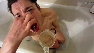 My Gorgeous French Ex QCBitch in Piss Edit Pt 2 by F3t1shd0m
