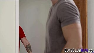 gay trio bareback fucking with blowjobs and handjobs