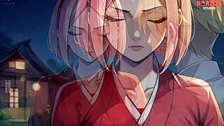 i luv sakura haruno n boruto's 3d hentai movie