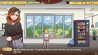 Teacher Makes Statement in Skirt Upskirt