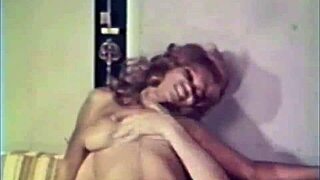 Vintage Interracial Anal Scene from Classic Collection