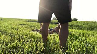 Damn, banging this skinny blonde Russian backstage is pure fire!