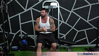 These tight workout clothes got the instructor banging three teens! 🔥