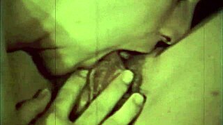 Vintage Interracial Anal Scene from Classic Collection