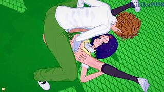 Lala, Haruna, and Rito in Wild 3D Hentai Creampie Action