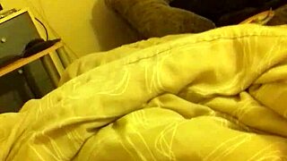 Bedroom Wank Cum Long Thin Cock