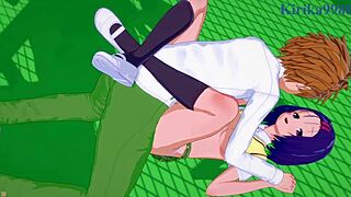 Lala, Haruna, and Rito in Wild 3D Hentai Creampie Action