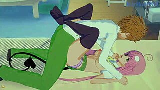 Lala, Haruna, and Rito in Wild 3D Hentai Creampie Action