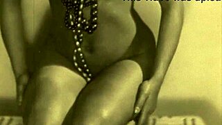 Vintage Interracial Anal Scene from Classic Collection