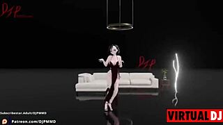 cute futa rachel dancing to pop