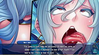 seigi heroine hentai action unfolds