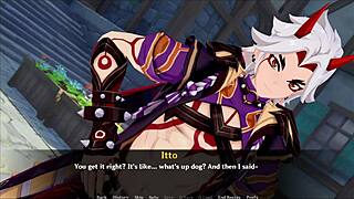 klee explores outdoor adventures with toys and fingering