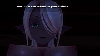 yo, this hot anime elf teen gave me an epic titjob after sitting on my face with her tight pussy!