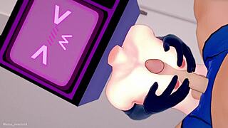 TV woman wants to be fucked with her apron.