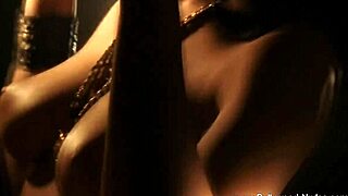 Indian Brunette Performs Erotic Bollywood Dance With Striptease And Teasing